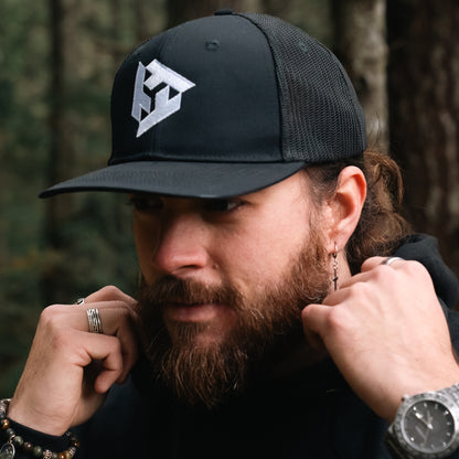 Trent The Traveler - 6 Panel Logo Trucker Hat