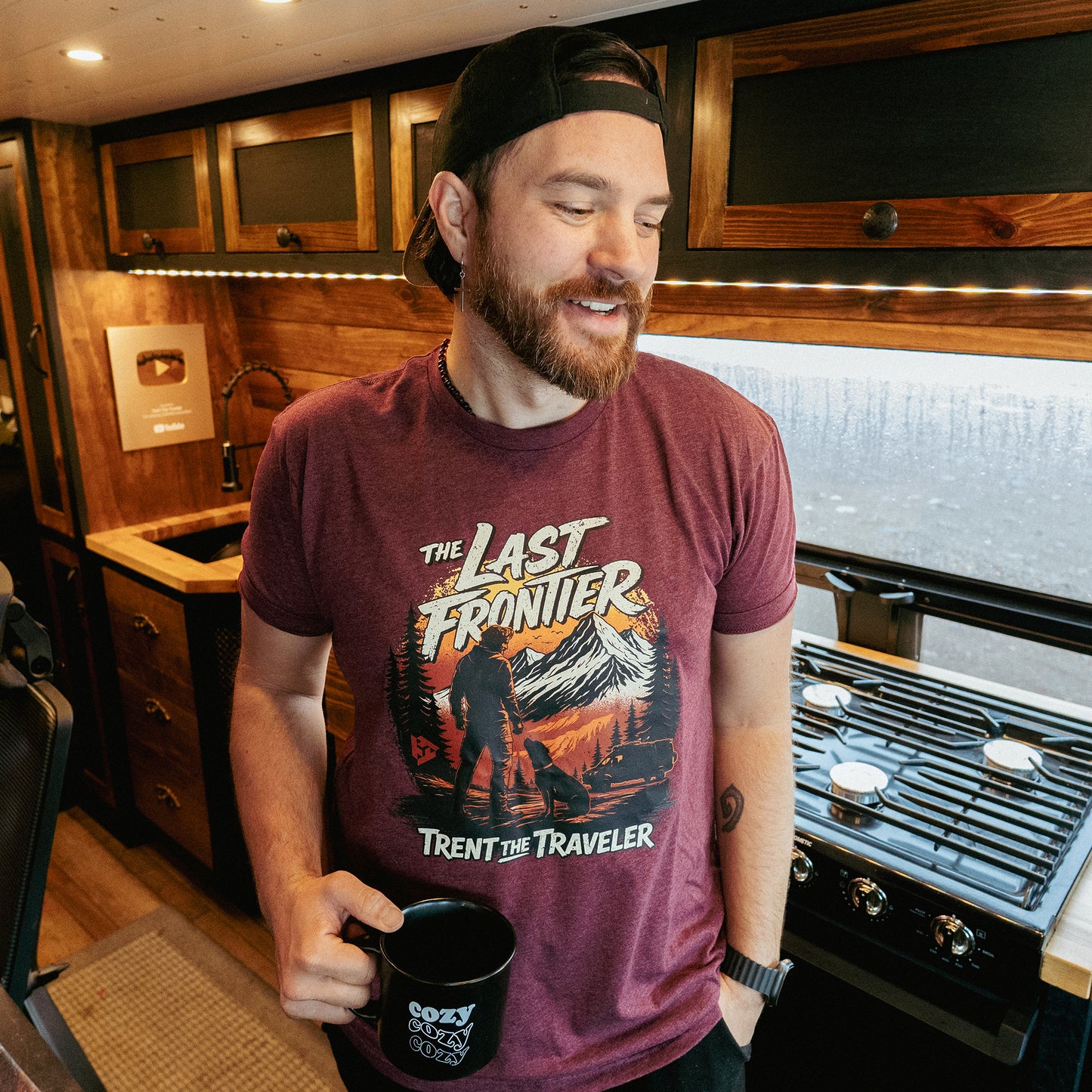 Trent The Traveler - The Last Frontier T-shirt